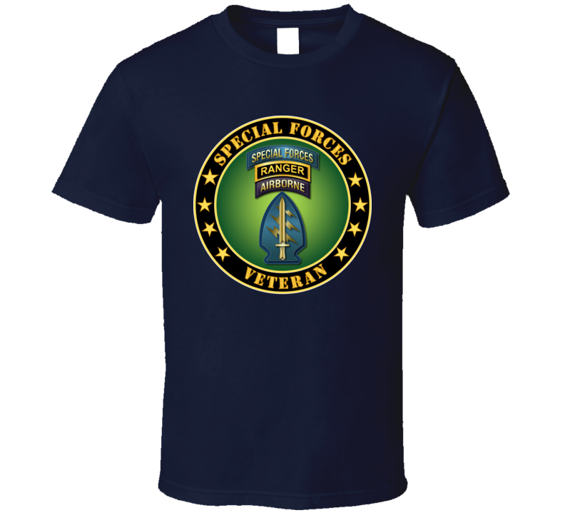 Army - Special Forces - Ranger Veteran T Shirt
