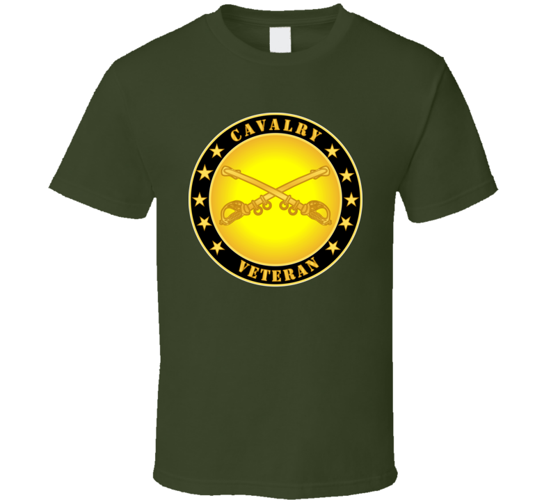 Army - Cavalry Veteran T Shirt