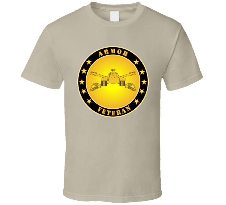 Army - Armor Veteran - T-shirt