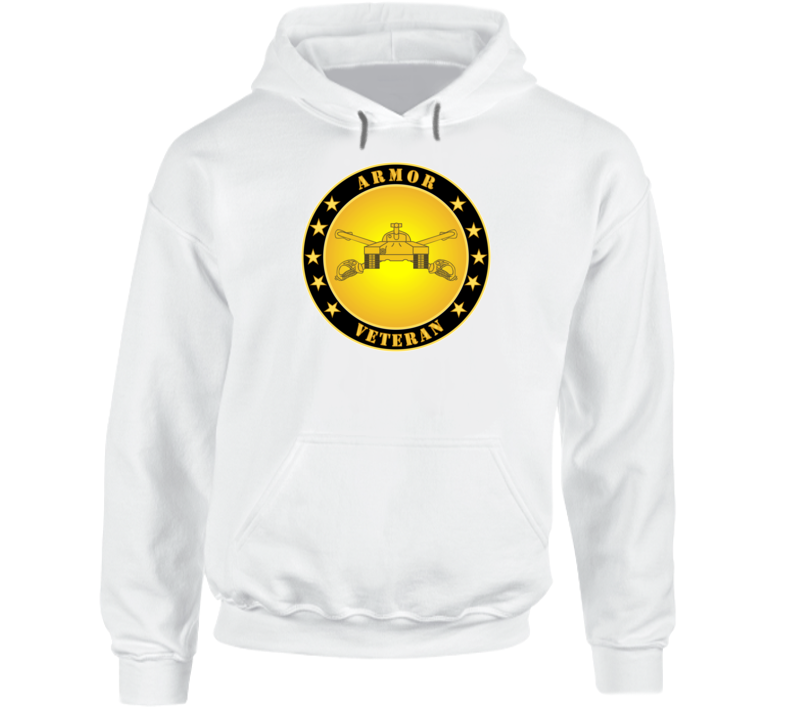 Army - Armor Veteran - Hoodie