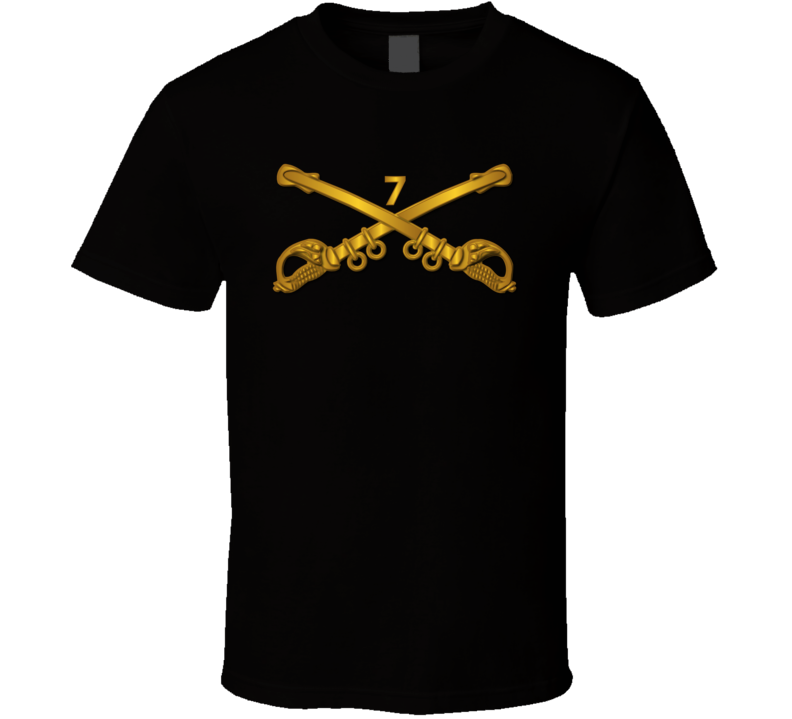 Army - 7th Cavalry Branch Wo Txt - T-shirt