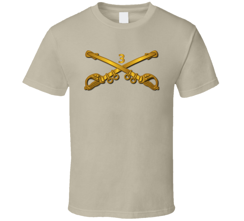 Army - 3rd Cavalry Branch Wo Txt - T-shirt