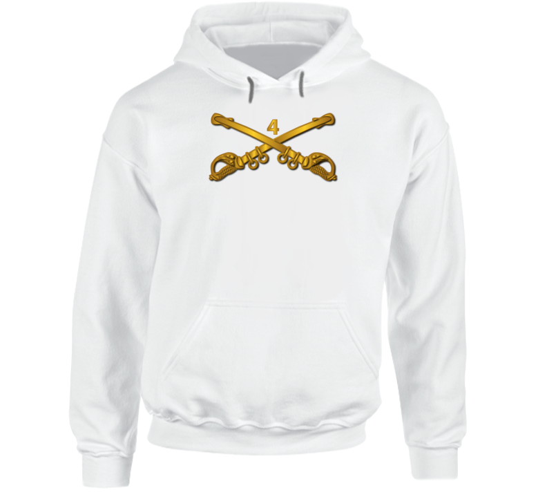 Army - 4th Cavalry Branch Wo Txt - Hoodie