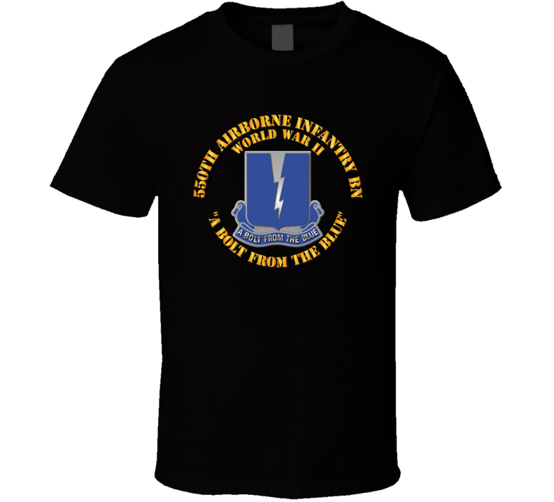 Army - Dui - 550th Airborne Infantry Battalion T Shirt