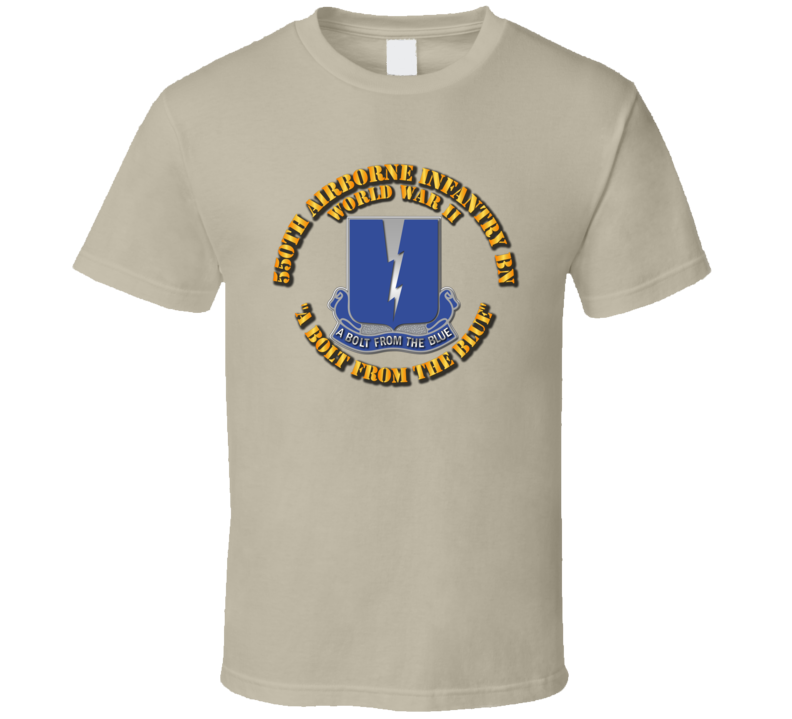 Army - Dui - 550th Airborne Infantry Battalion T Shirt