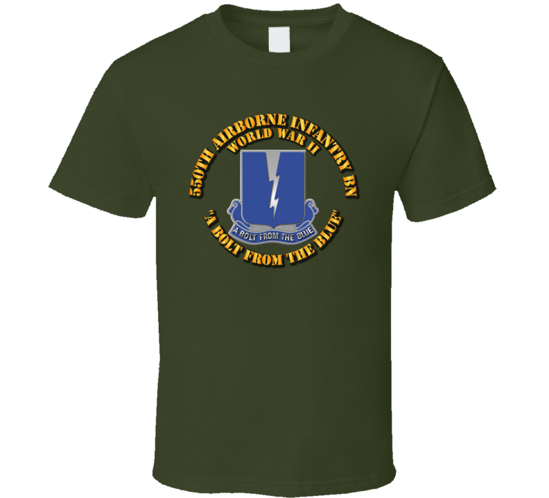 Army - Dui - 550th Airborne Infantry Battalion T Shirt