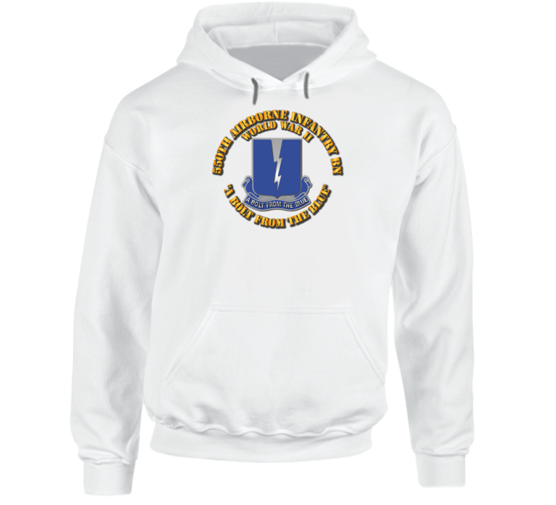 Army - Dui - 550th Airborne Infantry Battalion Hoodie