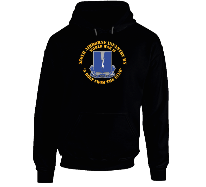 Army - Dui - 550th Airborne Infantry Battalion Hoodie