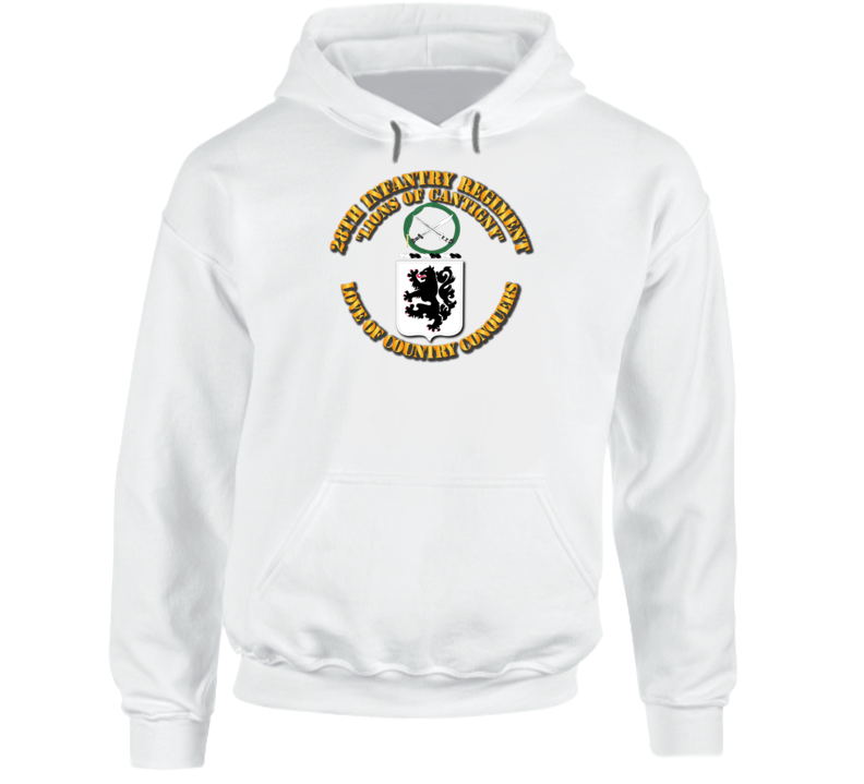Army - Coa - 28th Infantry Regiment Hoodie
