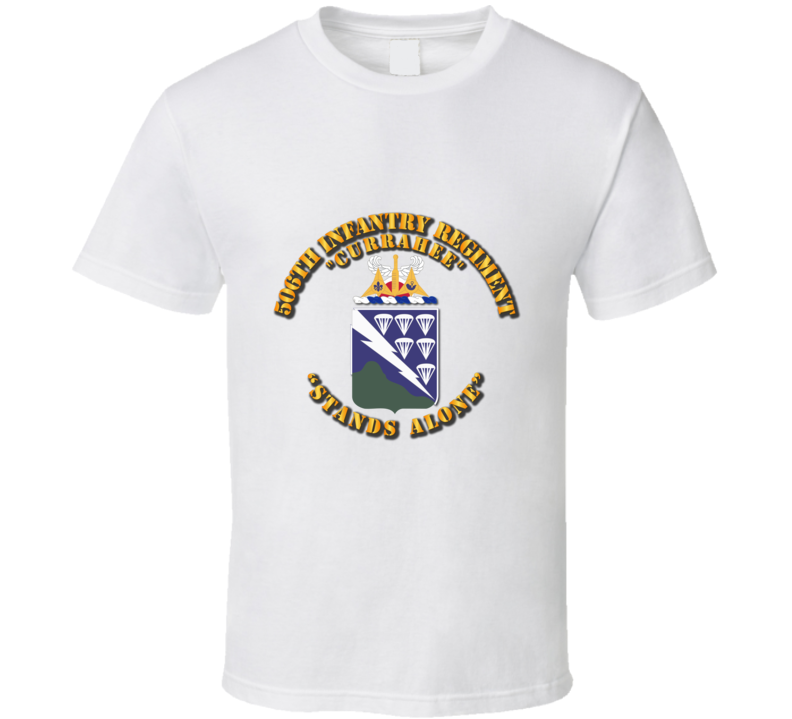 Army - Coa - 506th Infantry Regiment T Shirt