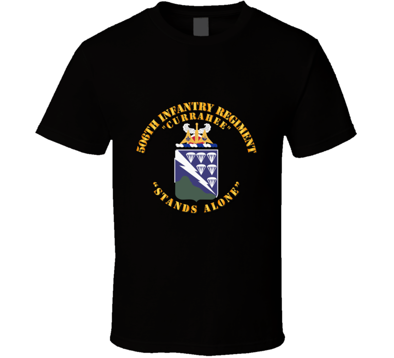 Army - Coa - 506th Infantry Regiment T Shirt