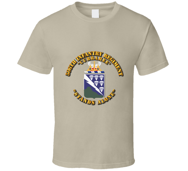 Army - COA - 506th Infantry Regiment T Shirt