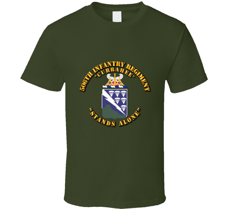 Army - COA - 506th Infantry Regiment T Shirt