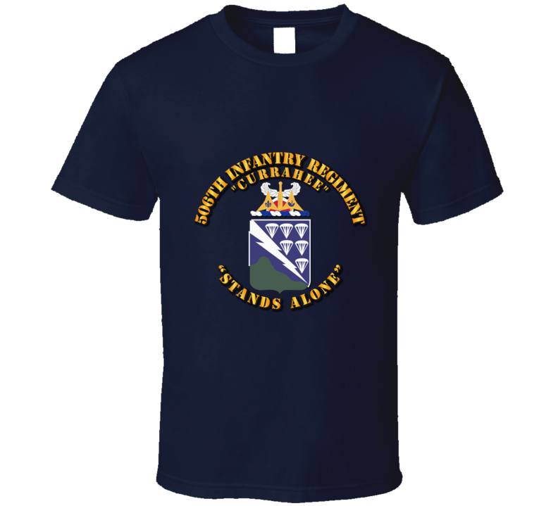 Army - Coa - 506th Infantry Regiment T Shirt