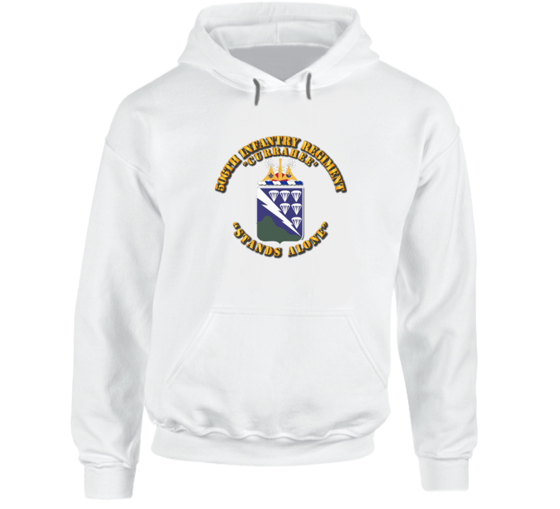 Army - Coa - 506th Infantry Regiment Hoodie
