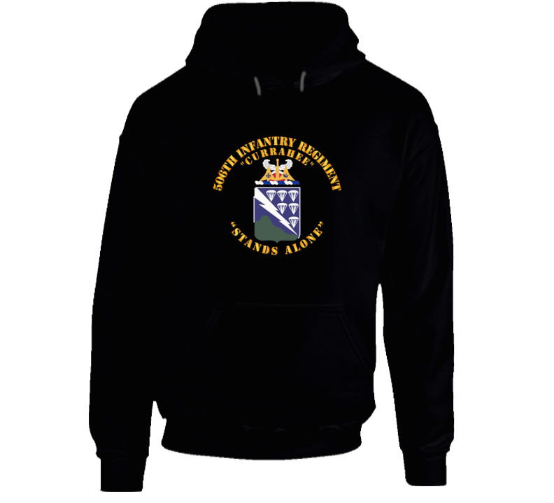 Army - Coa - 506th Infantry Regiment Hoodie