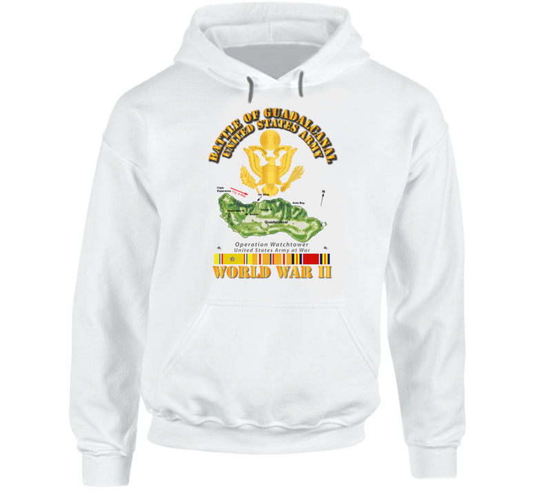 Army - United States Army - Wwii - Guadalcanal Hoodie