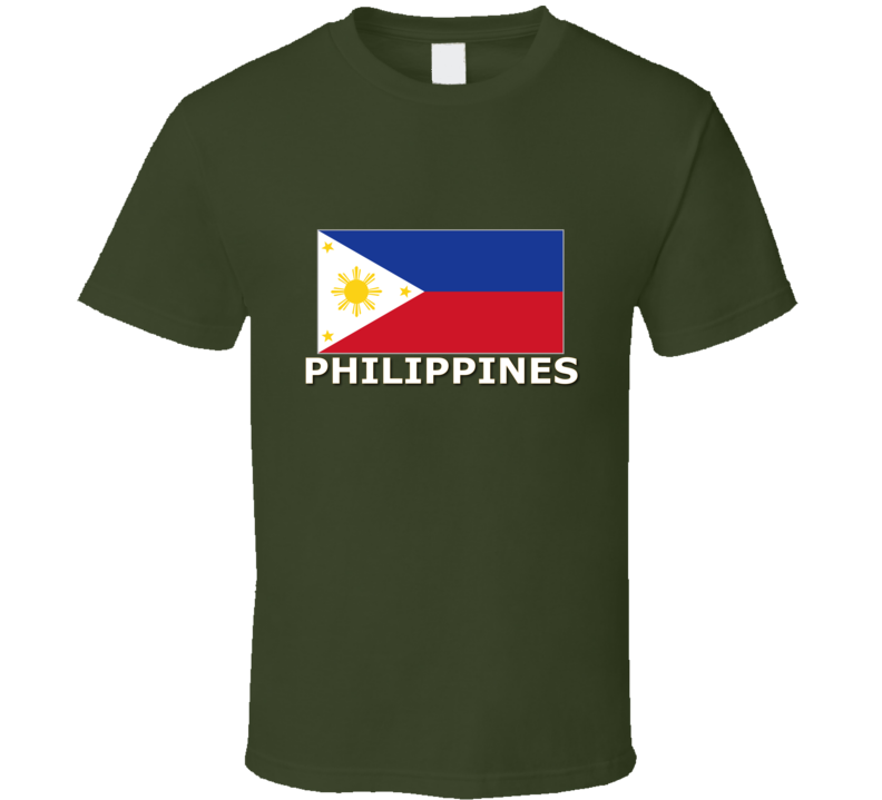 Philippines Flag T Shirt