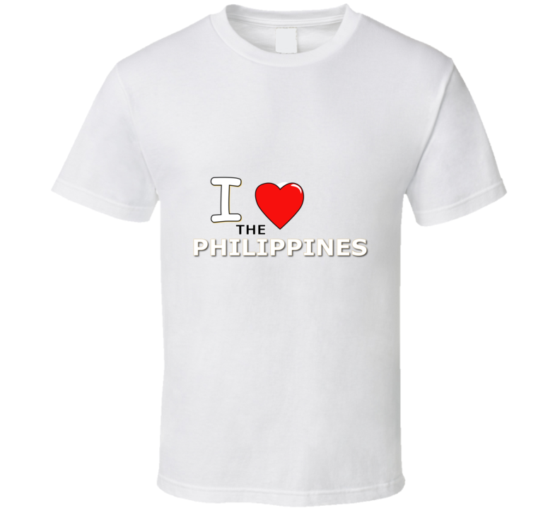 I Heart The Philippines T Shirt