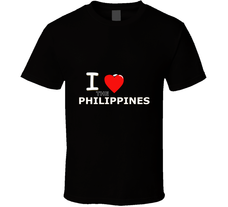 I Heart The Philippines T Shirt