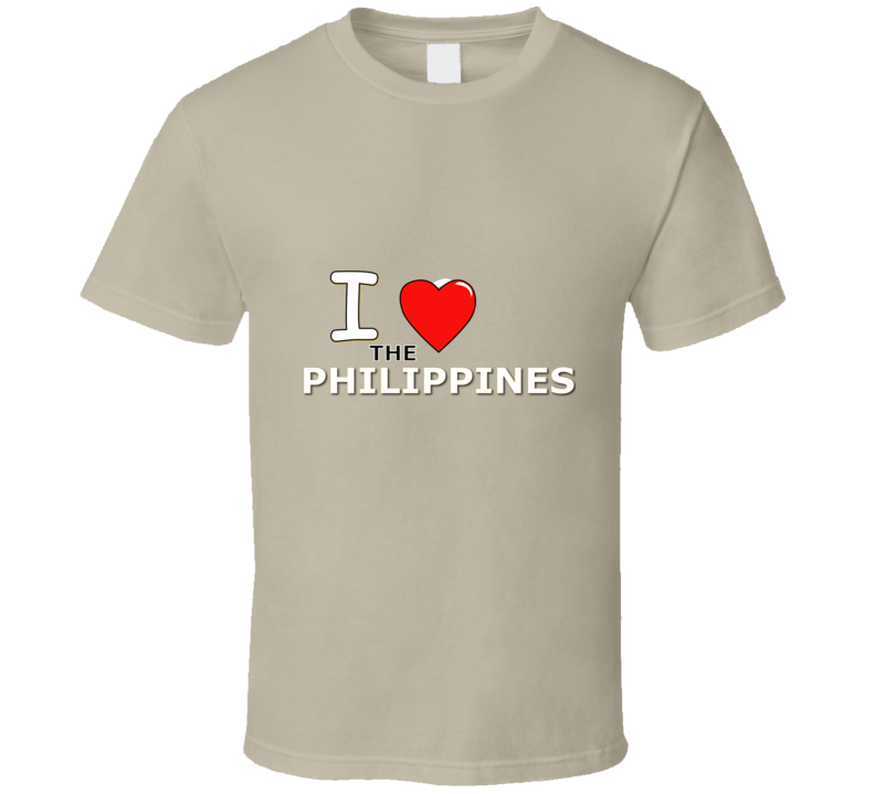 I Heart The Philippines T Shirt