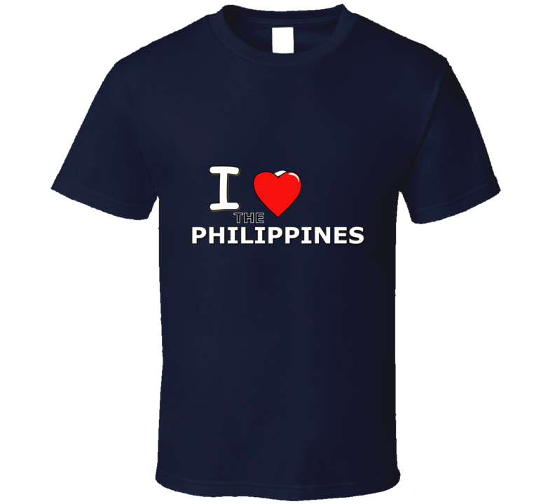 I Heart The Philippines T Shirt