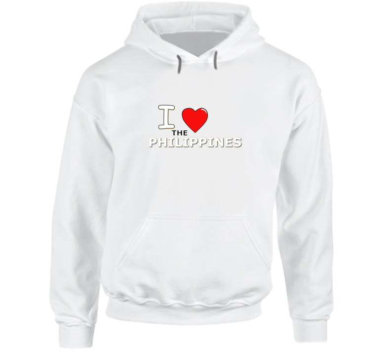 I Heart The Philippines Hoodie