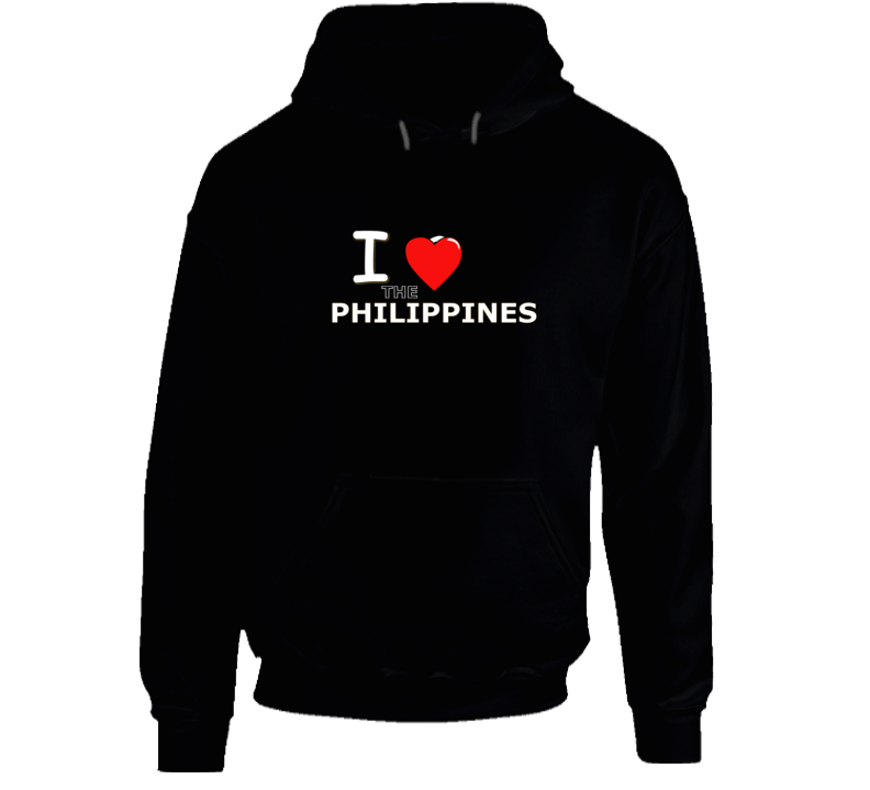 I Heart The Philippines Hoodie