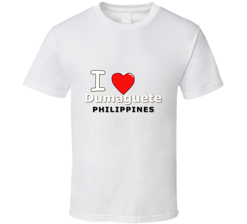 I Heart Dumaguete Philippines T Shirt