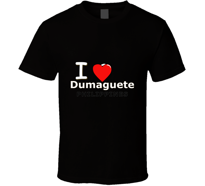 I Heart Dumaguete Philippines T Shirt