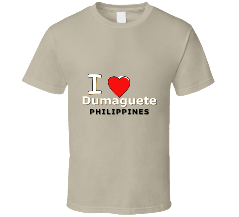 I Heart Dumaguete Philippines T Shirt