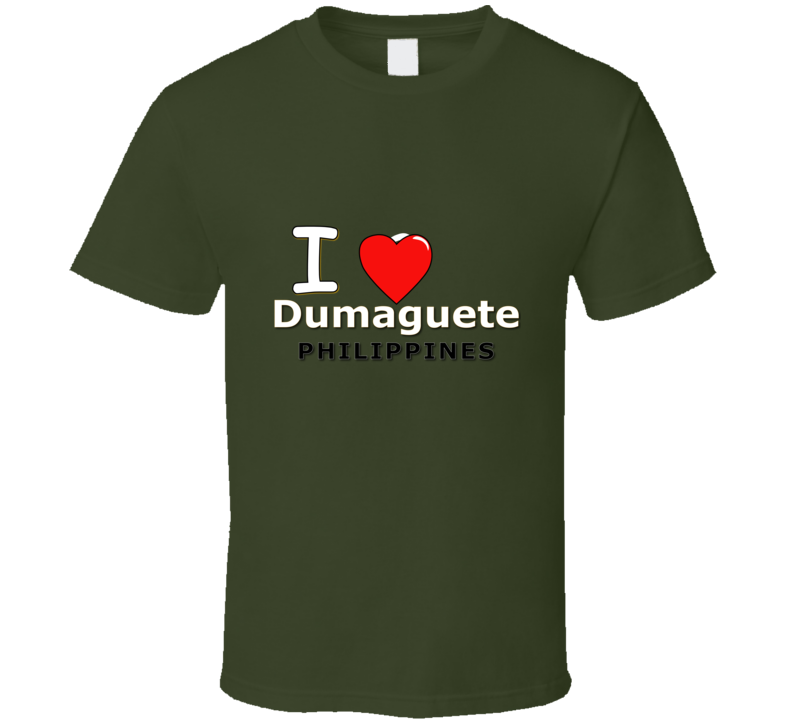 I Heart Dumaguete Philippines T Shirt