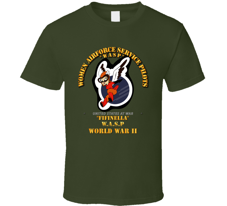 Wasp - Women Airforce Service Pilots - Wwii - T-shirt