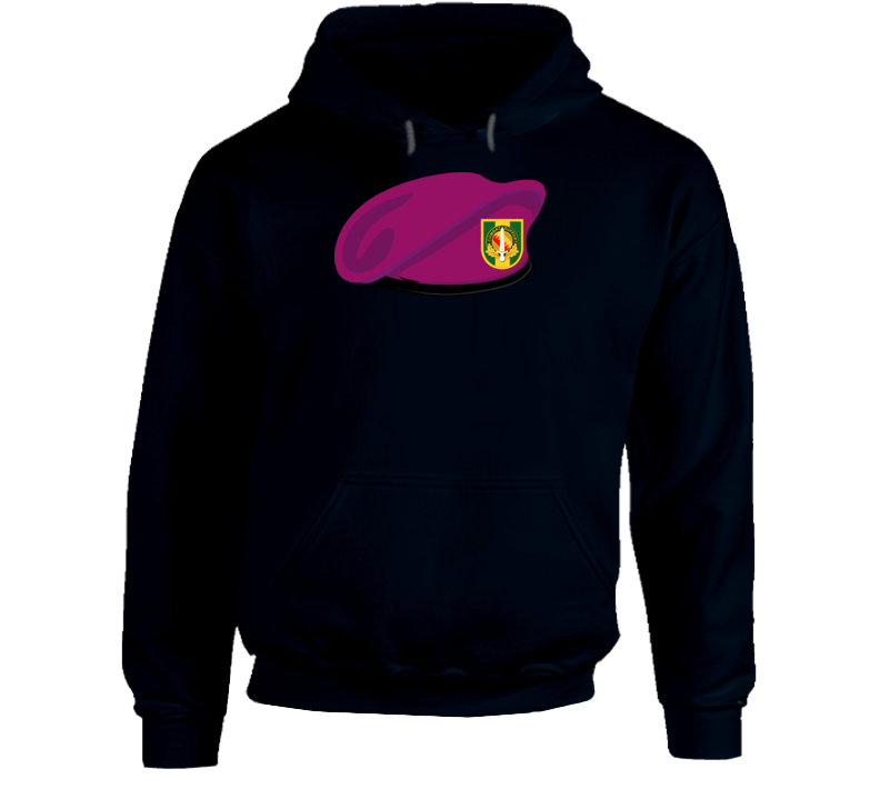 Army - Beret - 16th Mp Bde W Dui Wo Txt Hoodie