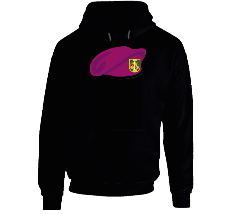 Army - Beret - 16th Mp Bde W Dui Wo Txt Hoodie