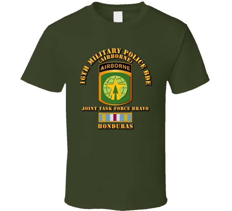 Jtf Bravo - 16th Mp Bde W Joint Mertiorious T-shirt