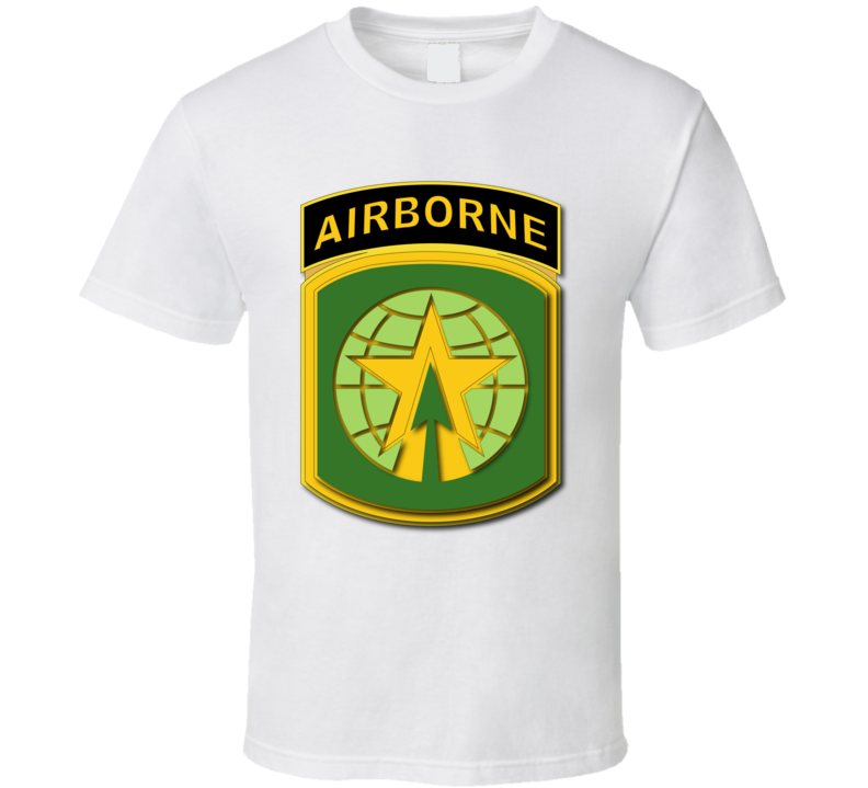 Army - 16th Mp Bde W Airborne Tab Wo Txt T Shirt