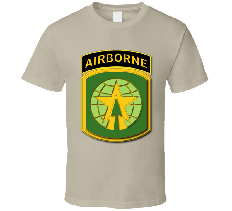 Army - 16th Mp Bde W Airborne Tab Wo Txt T Shirt