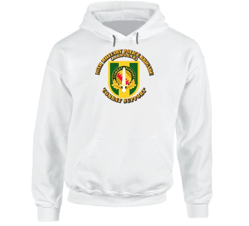Army - Flash - 16th Mp Bde W Dui Hoodie