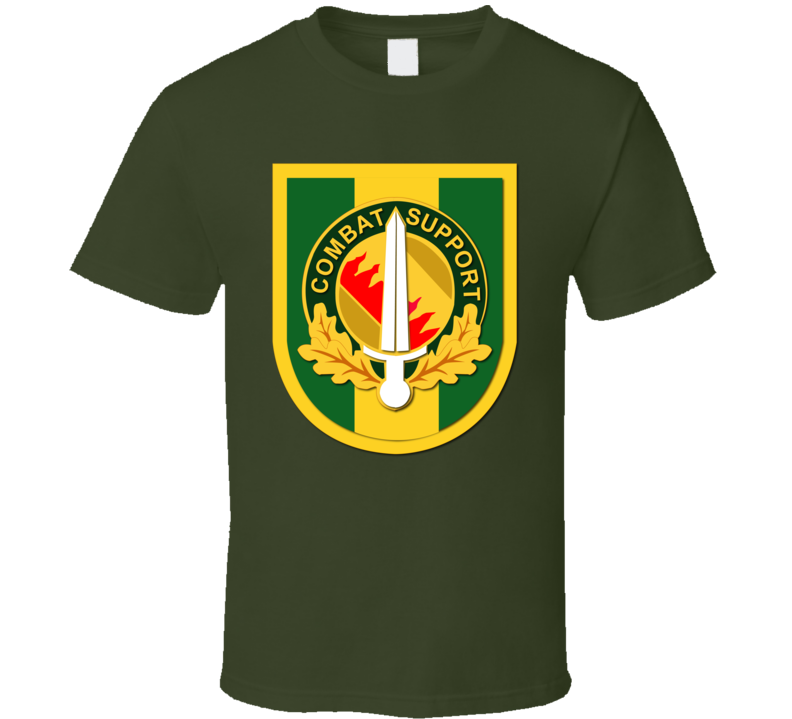 Army - Flash - 16th Mp Bde W Dui Wo Txt T-shirt