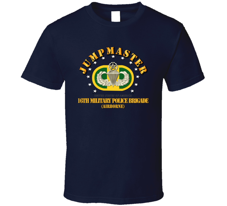 Army - 16th Military Police Brigade - Jumpmaster T-shirt