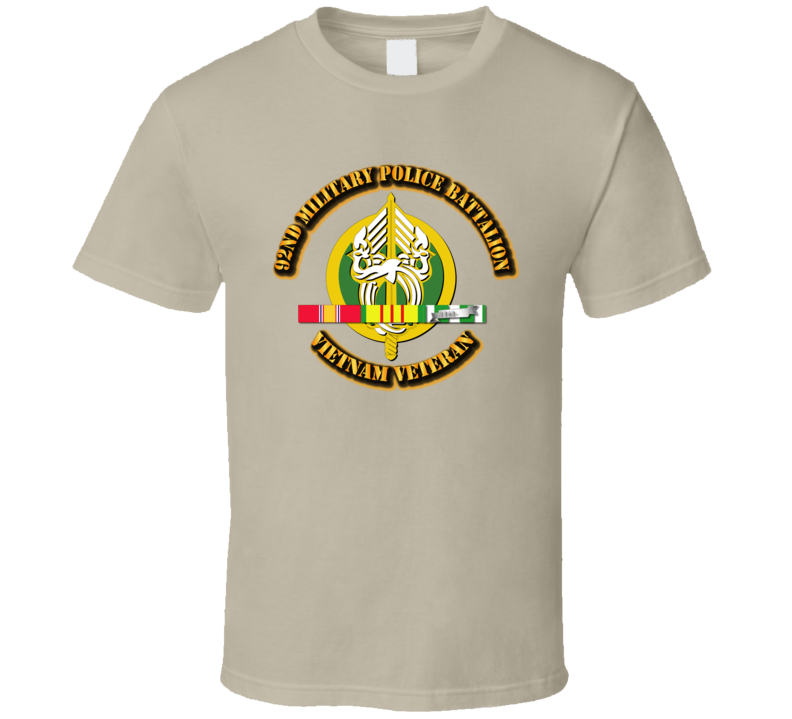 92nd Military Police Battalion W Svc - T-shirt 92nd Military Police Battalion W Svc - T-shirt