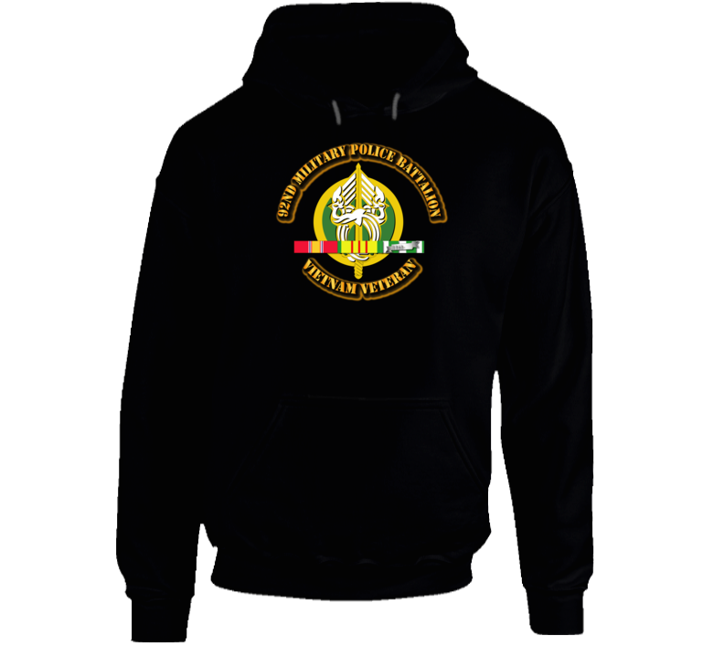 92nd Military Police Battalion W Svc - Hoodie