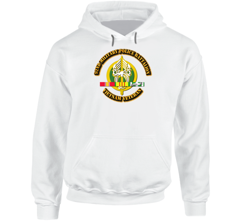 92nd Military Police Battalion W Svc - Hoodie