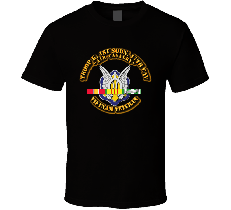Troop K, 17th Cavalry W Svc - T-shirt Troop K, 17th Cavalry W Svc - T-shirt