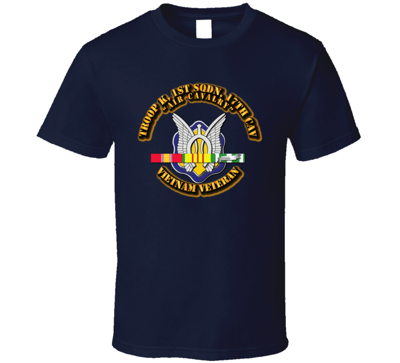 Troop K, 17th Cavalry W Svc - T-shirt Troop K, 17th Cavalry W Svc - T-shirt