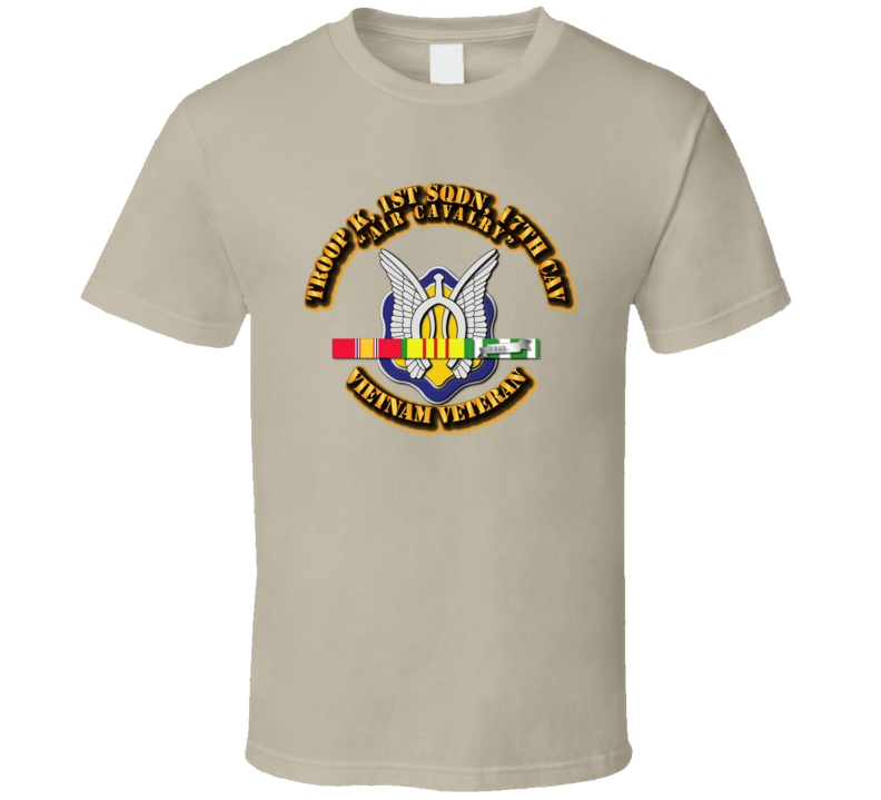 Troop K, 17th Cavalry W Svc - T-shirt