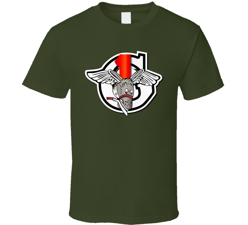 Usaf -1st Air Commando Group - Vietnam War  Wo Txt T Shirt