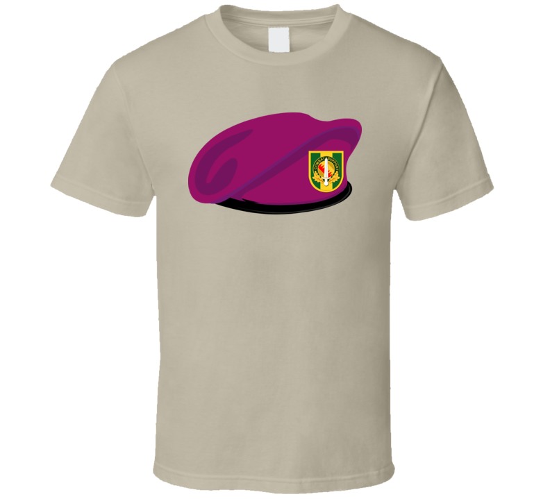 Army - Beret - 16th Mp Bde W Dui Wo Txt T Shirt
