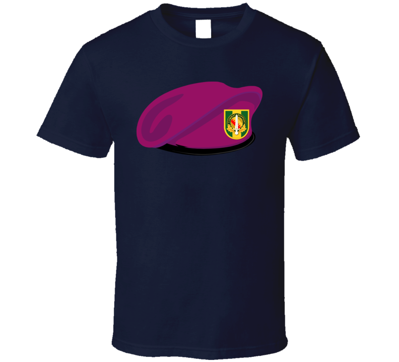 Army - Beret - 16th Mp Bde W Dui Wo Txt T Shirt